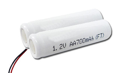 Battery Pack 2 AA 2.4V 700mAh NiCad