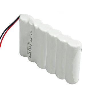 Battery Pack AA 6V 700mAh NiCad - 1x6 Inline