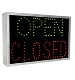 Weatherproof LED Directional Sign - 20 X 12