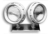 Remote Halogen Head - Double - 6 Volt - Harsh Location C1D2