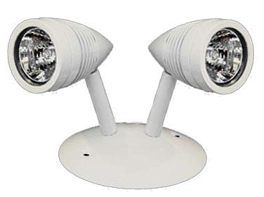 LED Remote MR16 Head - Double - 6 Volt - Steel