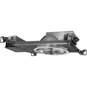 Pathway 7 in. 2-Lamp 18W CFL Clear Recessed Shallow Plenum Downlight 120-277V