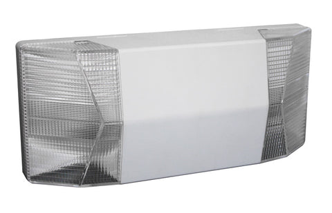 Emergency Light Architectural, White - Low Profile