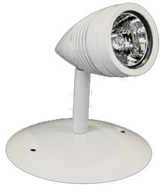 Remote MR16 Head - Single - 6 Volt - Steel
