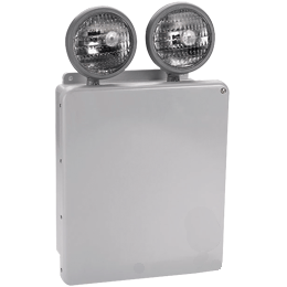 Emergency Light - NEMA 3R - 2 Top Mount 6V 9W Heads