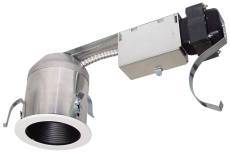 Sunstar RECESSED LIGHTING UNIVERSAL LOW VOLTAGE REMODEL NON-IC LINE VOLTAGE HOUSING 4 IN.